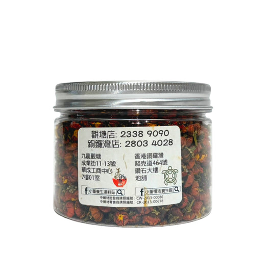 青藏高原野生雪菊